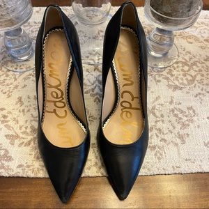 Sam Edelman | Black Leather Hazel Pump SZ 7.5